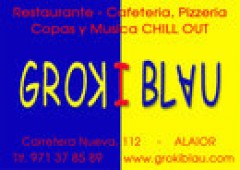 Grok I Blau