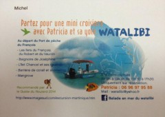 Patricia et sa Yole Watalibi