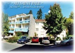 Hôtel Au Saint-Paul **-Capvern Les Bains- Hautes Pyrénées