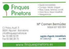 Finques Pinetons - Mª Carmen Bermudez Ramos