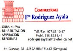 Construcciones Francisco Rodríguez Ayala