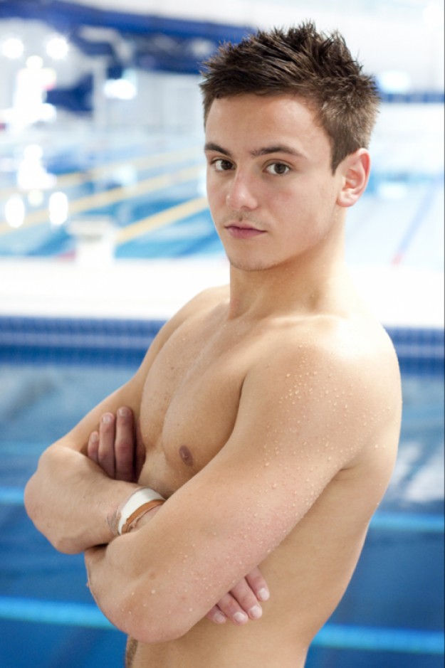 Joven bello en deporte